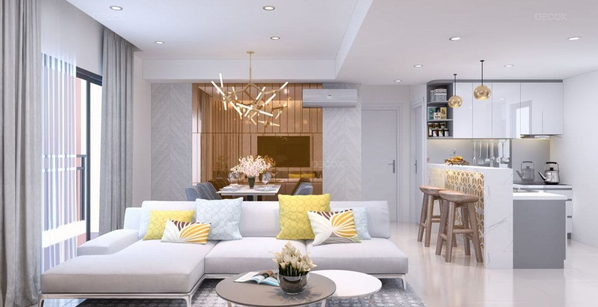 Thi công nội thất chung cư hiện đại