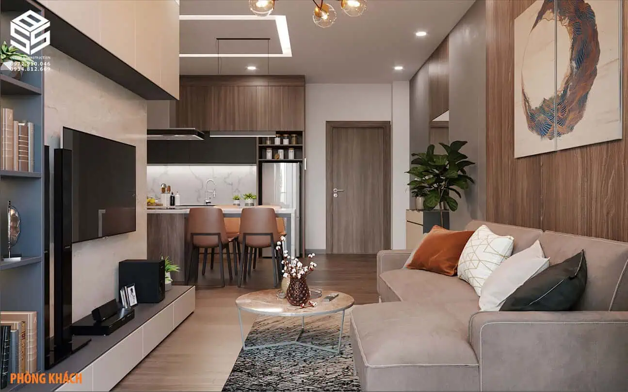 Thi công nội thất chung cư tại Đà Nẵng