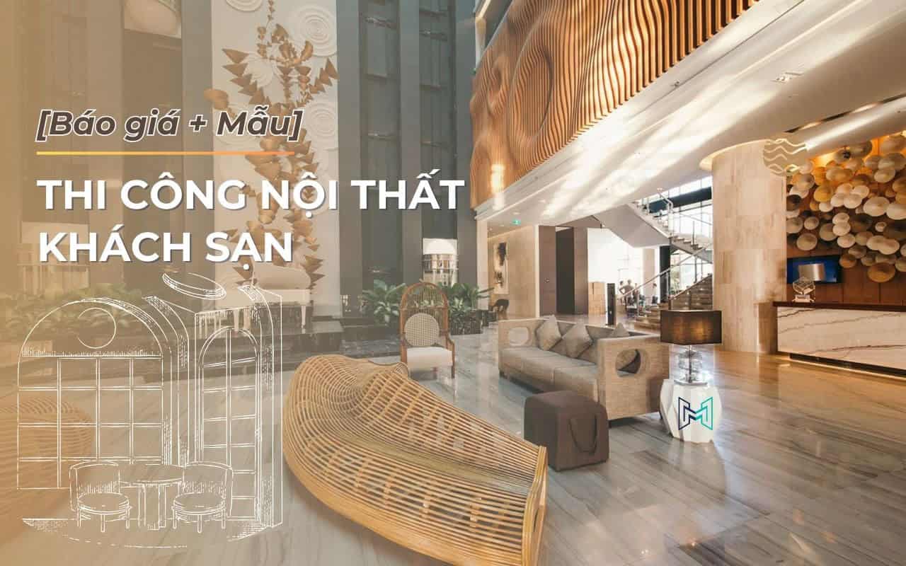 Không gian khách sạn hiện đại