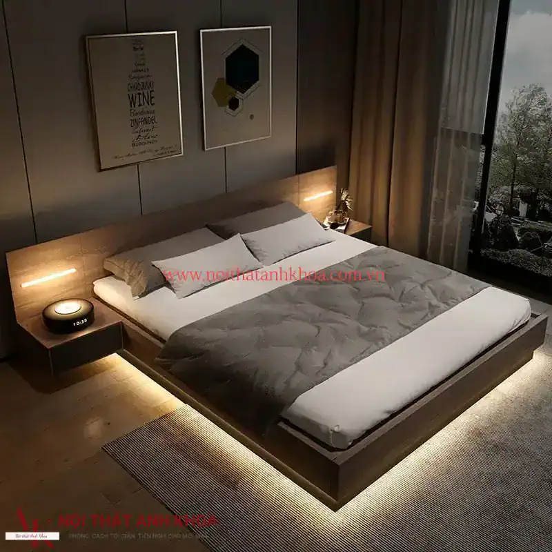 Mẫu giường hiện đại
