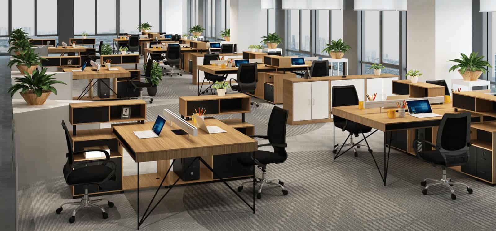 Hình ảnh nội thất văn phòng hiện đại