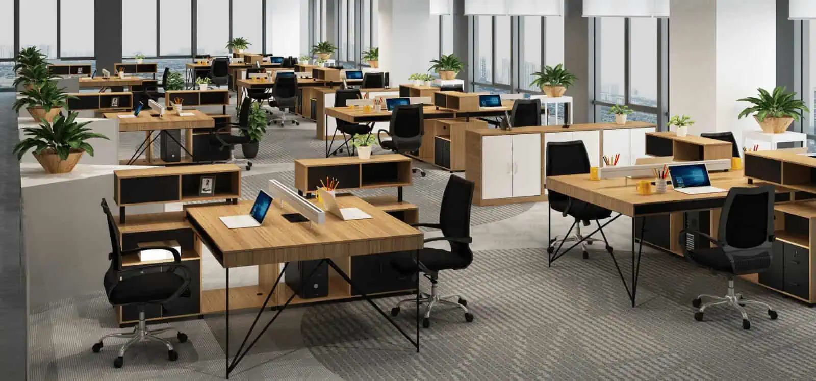 Hình ảnh nội thất văn phòng hiện đại