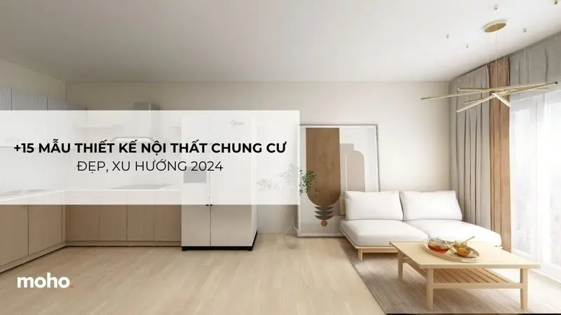 Hình ảnh thiết kế nội thất chung cư đẹp