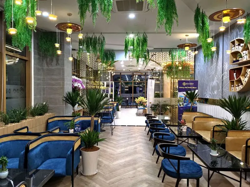 Không gian quán cafe đẹp tại Cần Thơ
