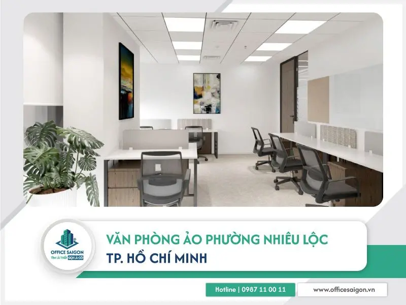 Hình ảnh thực tế thi công nội thất văn phòng Nhiêu Lộc