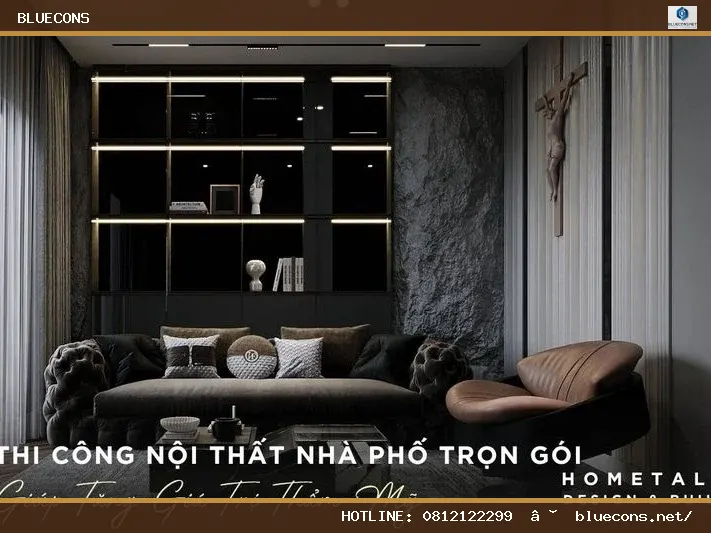 #18 Thi công nội thất văn phòng trọn gói uy tín – hình ảnh Bluecons