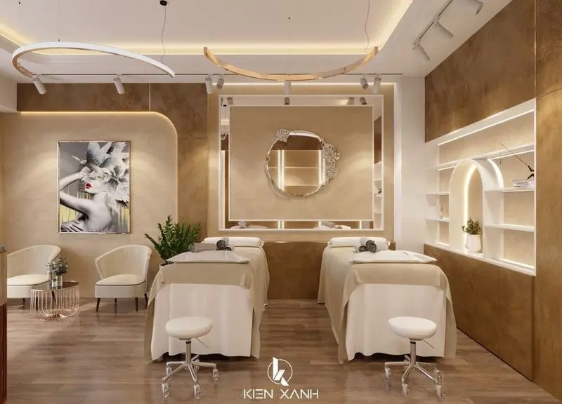 Không gian spa sang trọng