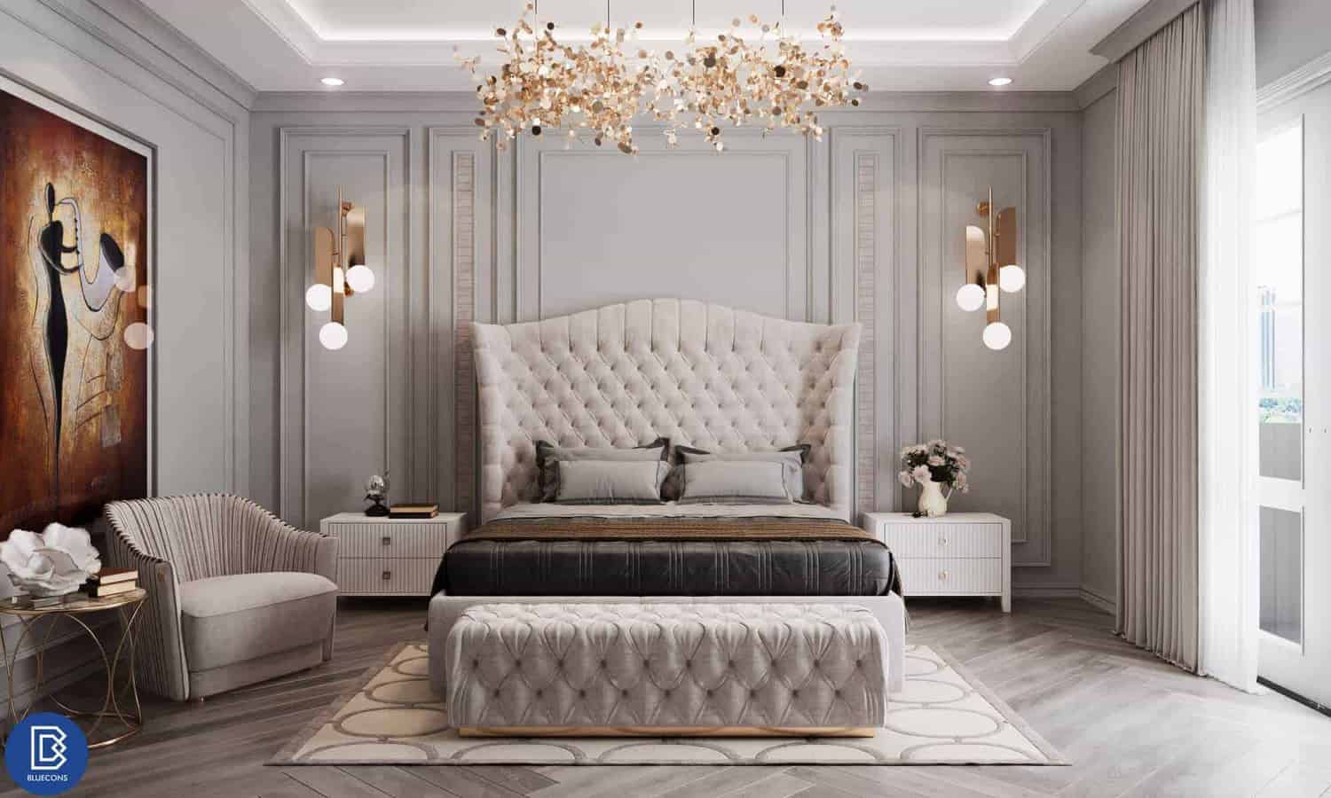 Thi công nội thất biệt thự tân cổ điển - Phong cách thiết kế độc đáo không thể bỏ qua trong năm 2023 - BLUECONS