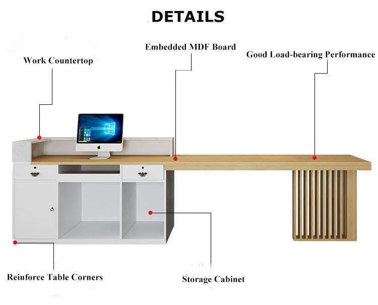 Quầy tiếp tân đẹp