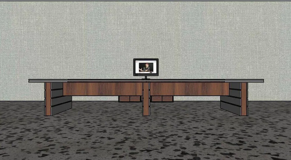 Bàn họp văn phòng gỗ đẹp