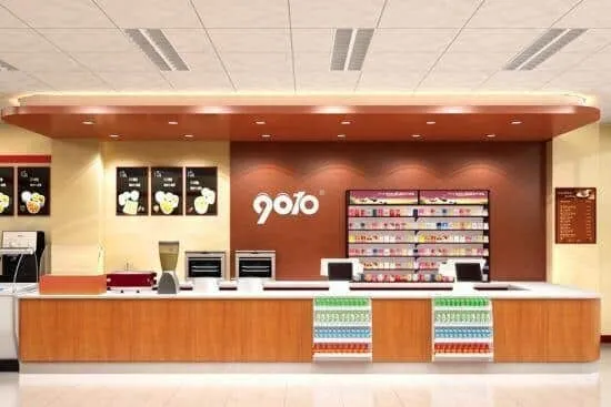 Quầy thu ngân siêu thị hiện đại tiện lợi cho bất kì cửa hàng siêu thị nào