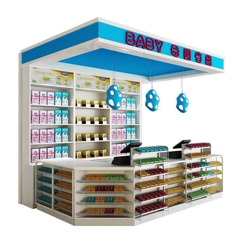 Quầy thu ngân siêu thị để lại ấn tượng trong tâm trí khách hàng