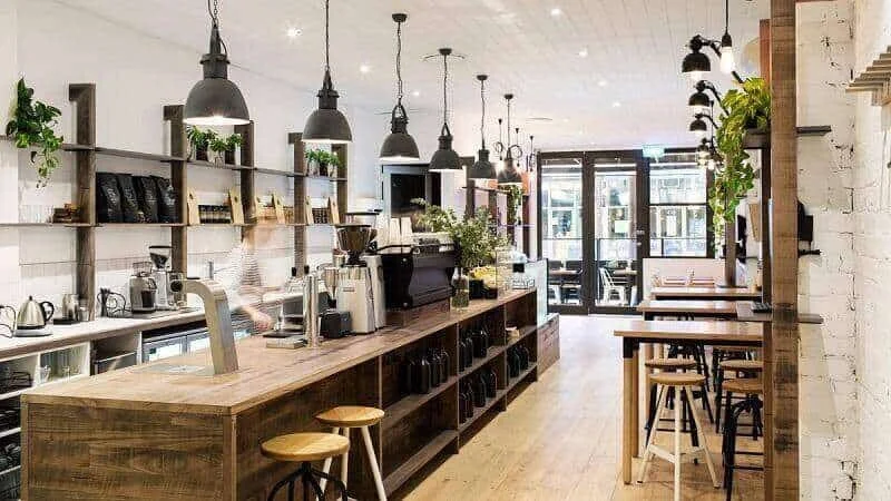 Quầy bar pha chế trà sữa