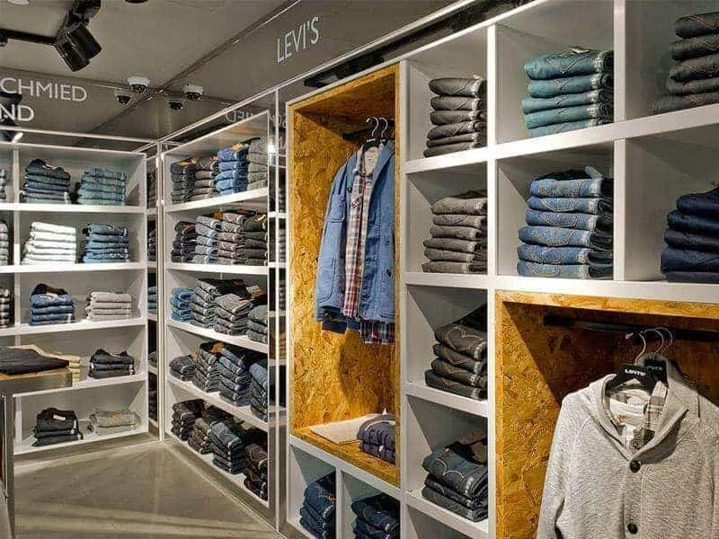 Mẫu thiết kế thi công nội thất shop thời trang đẹp và chất lượng
