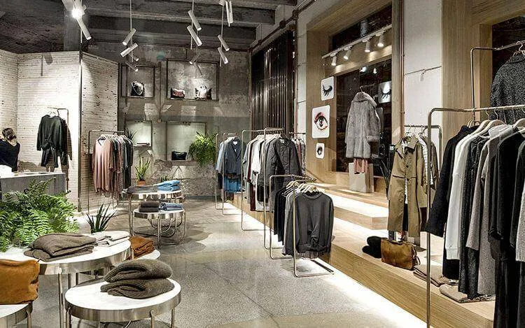 Mẫu thiết kế nội thất shop thời trang nam cuốn hút và ấn tượng