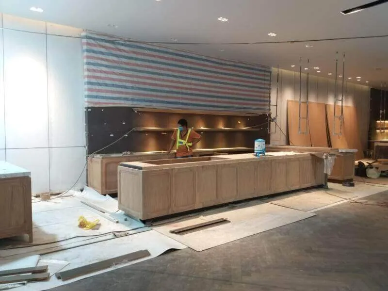 xưởng Đóng quầy lễ tân