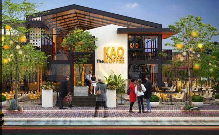 Thiết kế quầy lễ tân đá nhân tạo