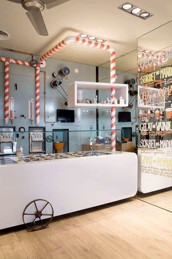 thiết kế quầy pha chế cafe đẹp