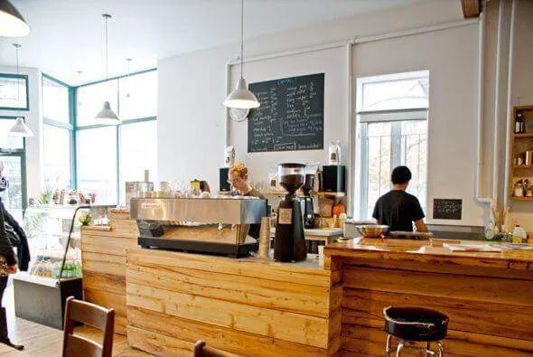 Thiết kế quầy bar cafe đẹp 01