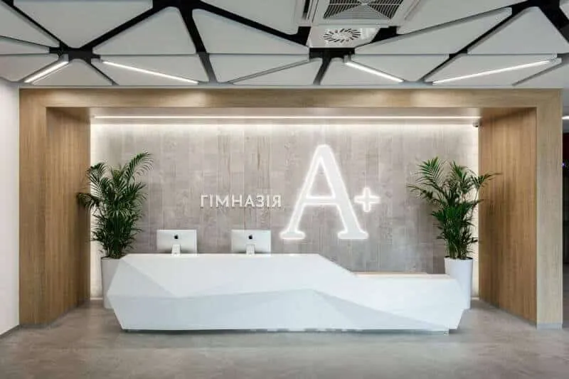 Quầy thu ngân hiện đại thiết kế acrylic cách tân độc đáo