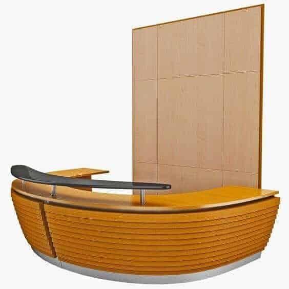 Quầy thu ngân hiện đại bản vẽ thiết kế 3D