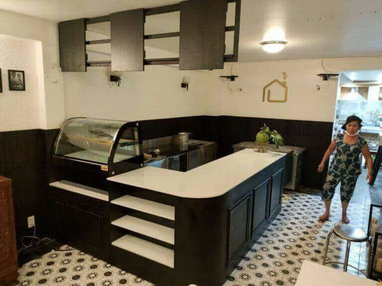 Quầy pha chế đẹp hiện đại