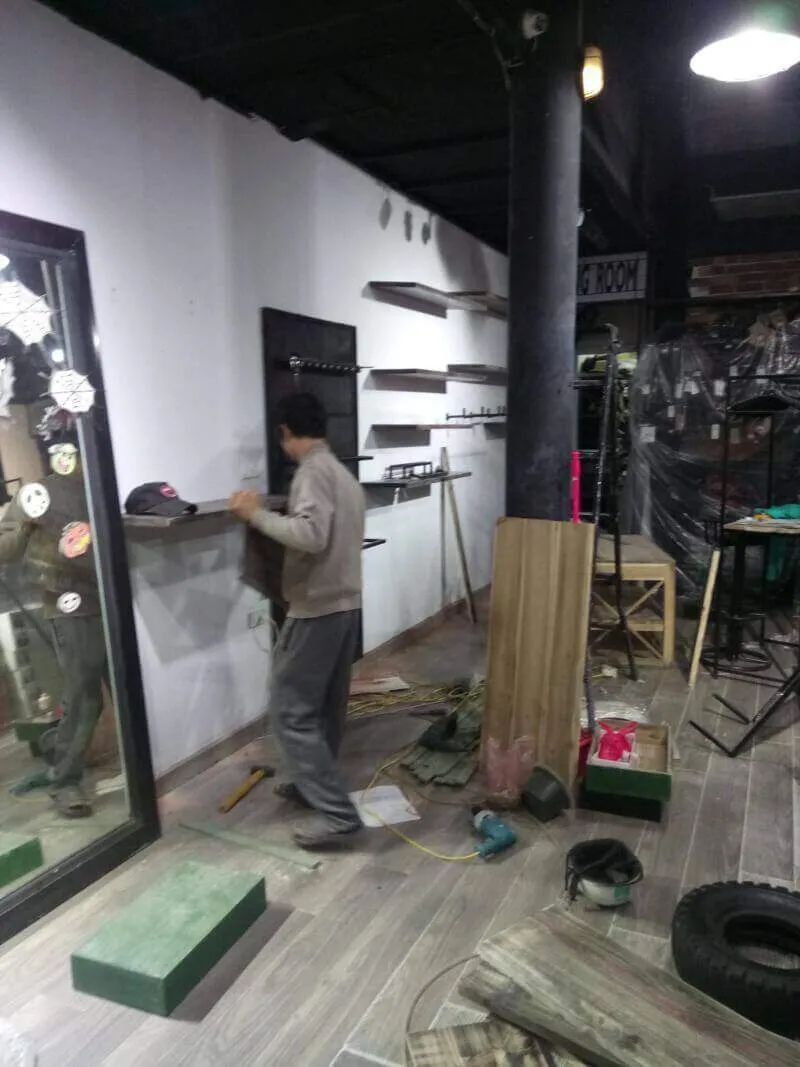 Hình ảnh thi công shop thời trang K300 quận Gò Vấp