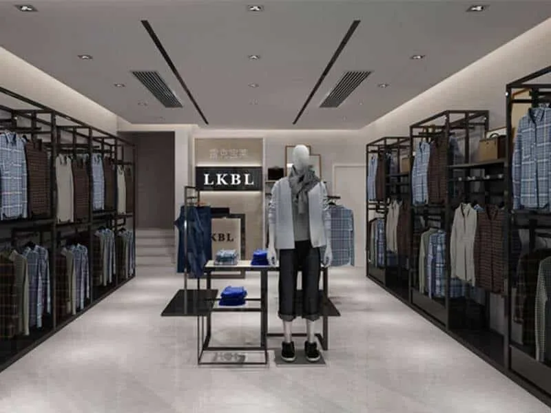 Thiết kế cửa hàng quần áo nam 04