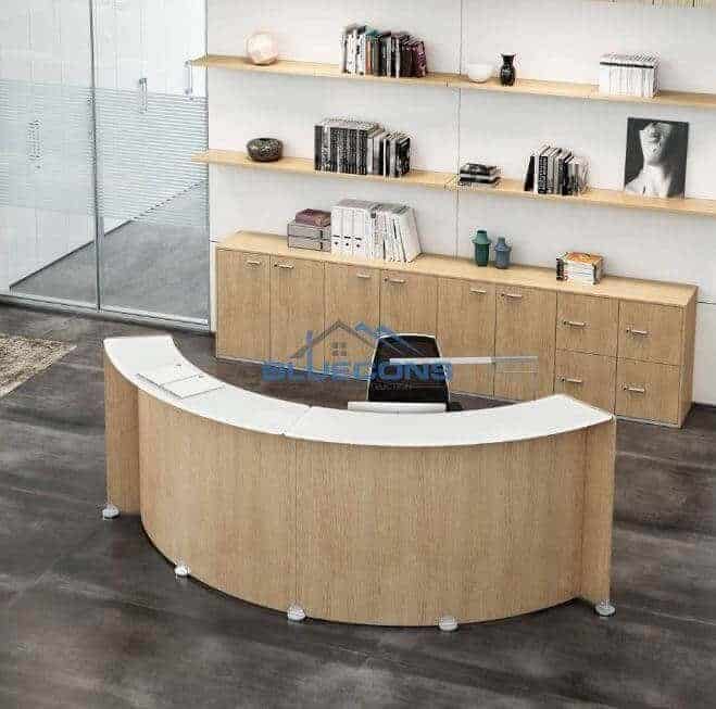 Chất liệu tốt nhất cho bàn quầy lễ tân