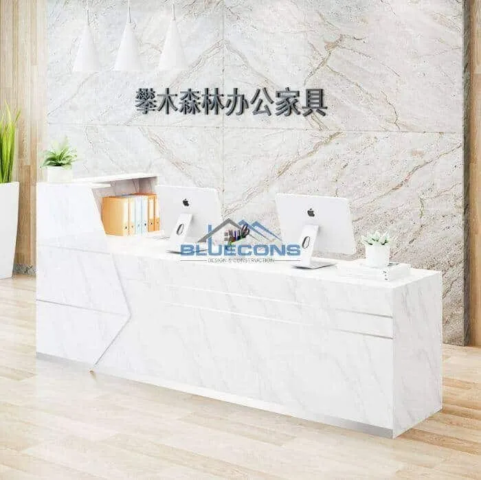 Quầy lễ tân đá nhân tạo hoàn hảo