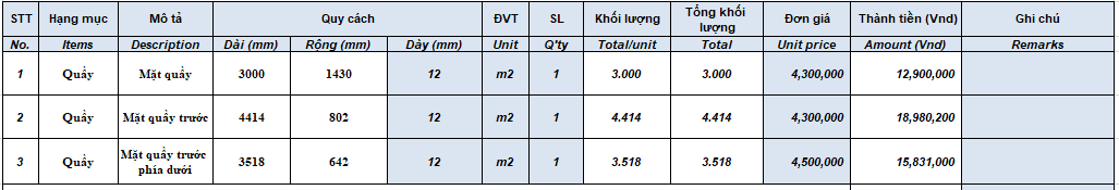 Báo giá thi công nội thất văn phòng Báo giá thi công nội thất văn phòng