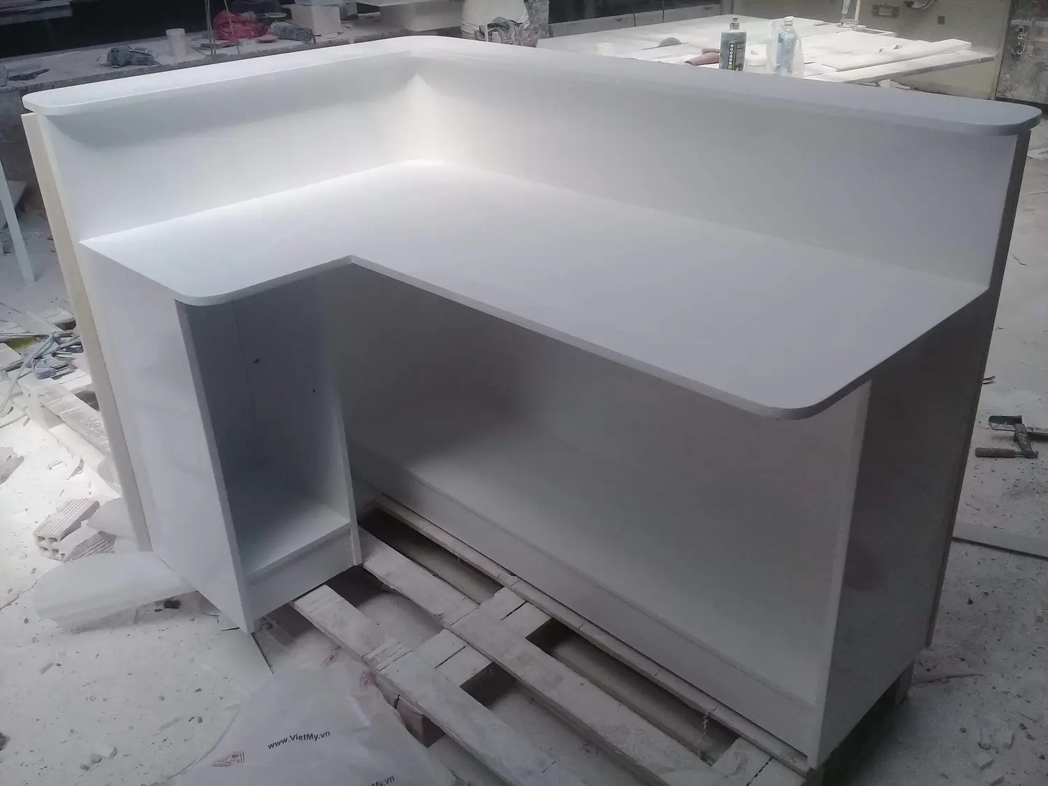 mẫu quầy cafe 2018