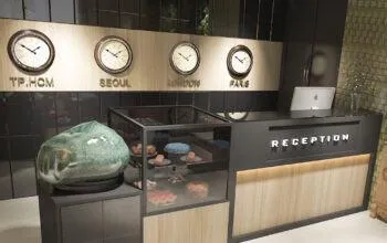 Báo giá quầy lễ tân