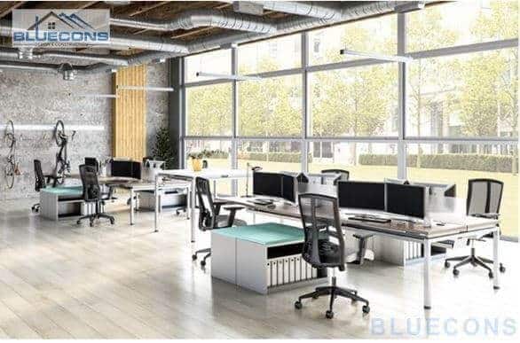 Độc đáo, thu hút với thiết kế quầy thu ngân acrylic uốn lượn tinh tế