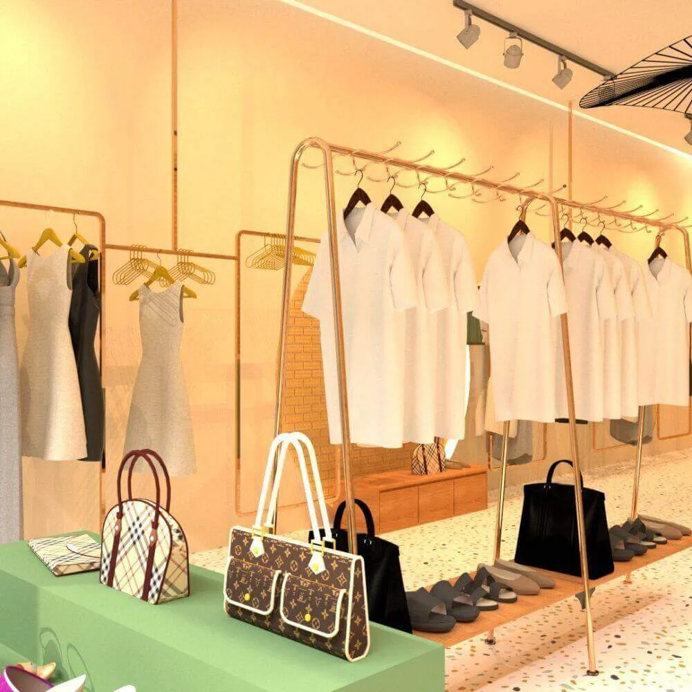 Thiết kế không gian shop thời trang nhỏ