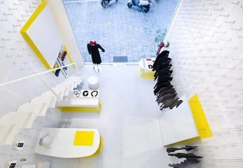 Tổng thể không gian thiết kế shop thời trang nữ đẹp Tổng thể không gian thiết kế shop thời trang nữ đẹp