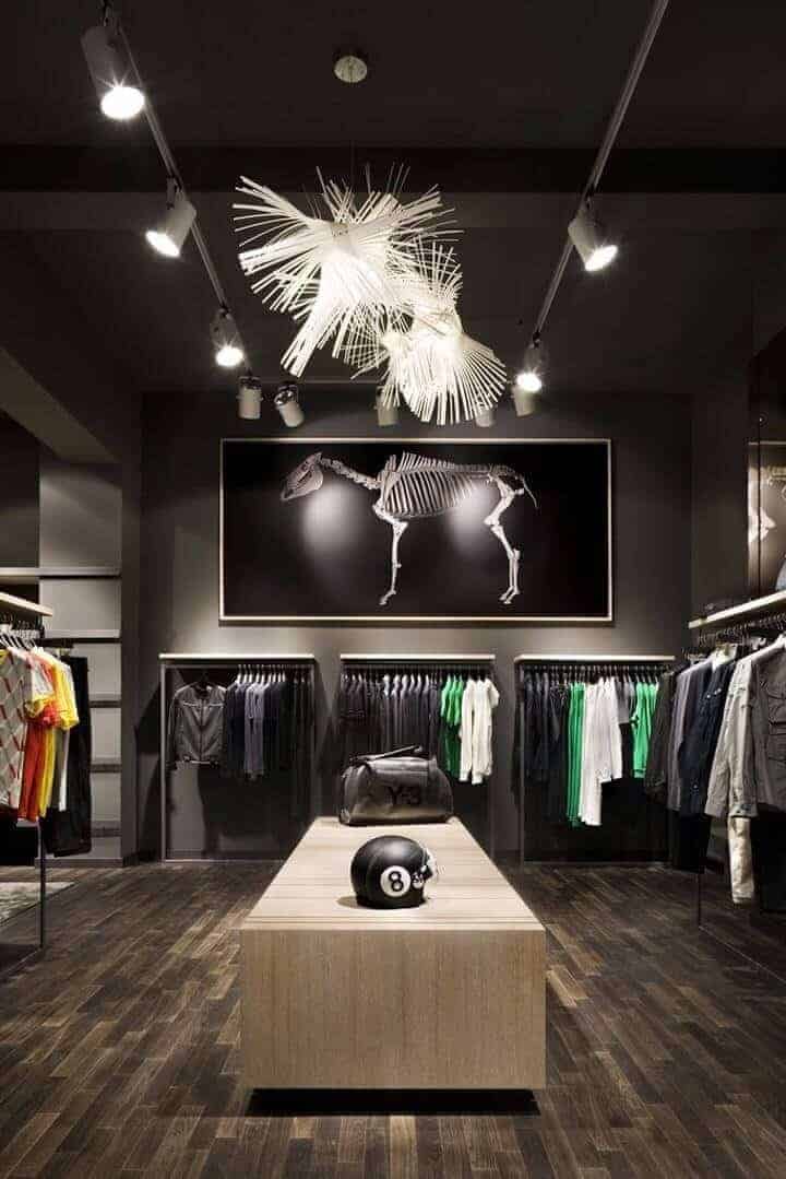 Thiết kế cửa hàng shop thời trang với vẻ ngoài đầy cá tính, lịch lãm, thu hút