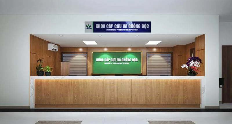 Bố trí quầy lễ tân bệnh viện hợp lý