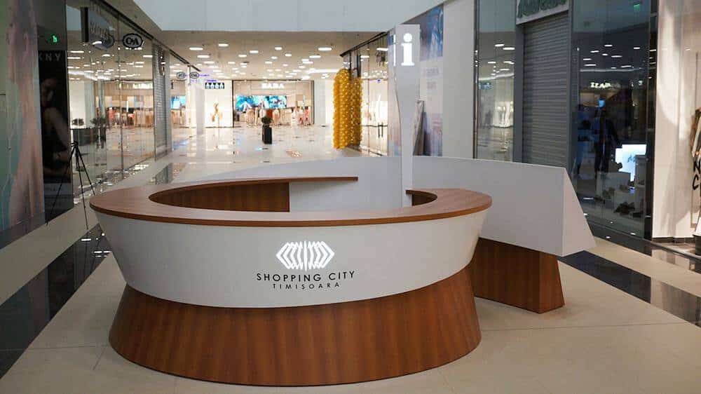 Quầy lễ tân đá nhân tạo