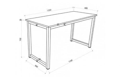 Mẫu thiết kế bàn họp dài 1m2 cho không gian phòng họp
