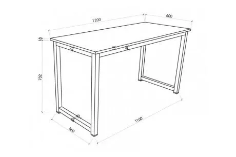 Mẫu thiết kế bàn họp dài 1m2 cho không gian phòng họp