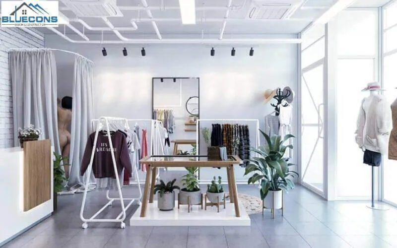 Thiết kế shop quần áo đơn giản