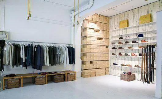 Thiết kế shop thời trang đơn giản