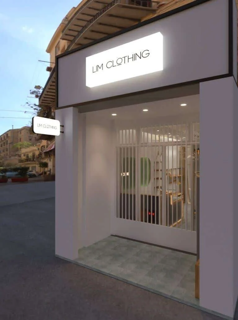Thiết kế shop thời trang nhỏ xinh