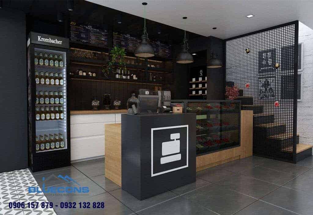 Quầy thu ngân quán cafe 4 Quầy thu ngân mini xinh xắn cho mọi quán cafe