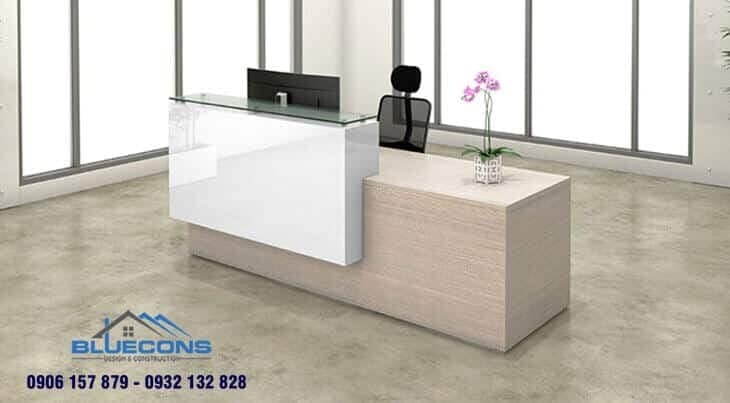 Quầy lễ tân văn phòng hiện đại 800+ Mẫu thiết kế đẹp