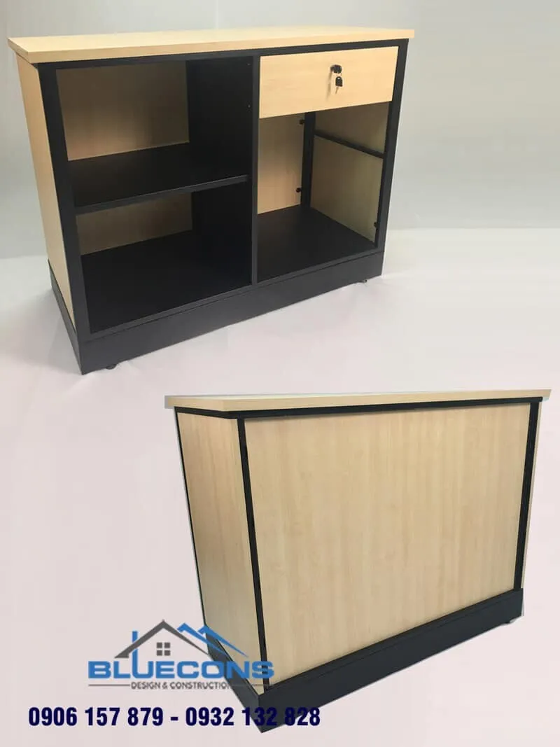 Quầy tính tiền mini nhiều ngăn tiết kiệm không gian hiệu quả