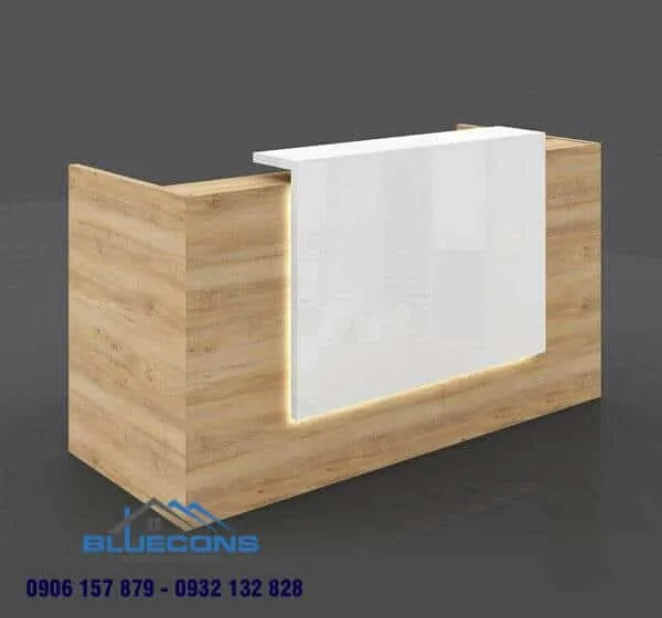 Bàn thu ngân nhỏ gọn và đơn giản