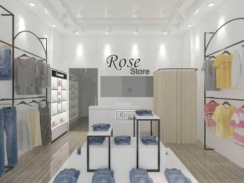 Thiết kế thi công shop thời trang uy tín nắm chắc 80% thành công trong kinh doanh