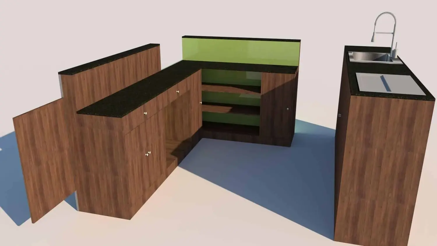 thiết kế quầy pha chế đẹp